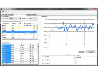 Diagnostic software for creep and crack monitoring > Measurement processing